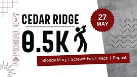 Cedar Ridge 2024 Memorial Day .5K Race