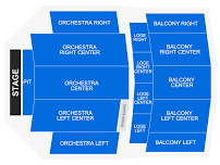 stanley theater seating chart