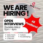 Open Interviews at Max Fitness in Aiken