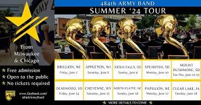 484th ARMY BAND  Summer '24 Tour