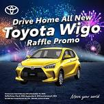 Toyota Wigo RAFFLE Promo ‼️