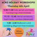 June School Holidays Acro Workshops