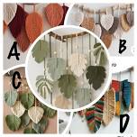 Macrame Wall Hanger-pick colors