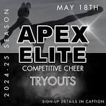 Apex Elite Cheer Tryouts