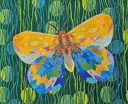 Create A Collage Moth with Bernadette Yuzik