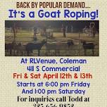 Goat Roping