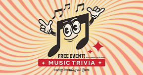 Music Trivia Every Tuesday at Warped Wing Mason 