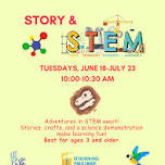 Story & STEM (for ages 3 & older)