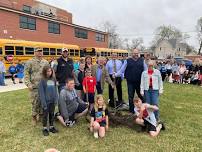 Arbor Day Tree Planting at Museum