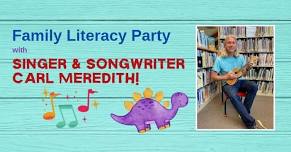 Songs with Carl Meredith Family Literacy Party at Blue Lake Library