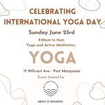 Celebrating International Yoga Day