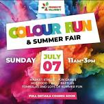 Colour run and summer fun