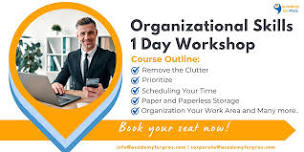 Organizational Skills 1 Day Workshop in Quincy, MA on Jun 25th, 2024