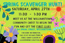 nbCC Spring Scavenger Hunt in Williamstown