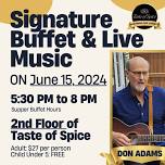 Signature Buffet & Live Music Night