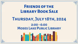 Friends of the Moses Lake Library Book Sale