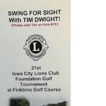 Swing for Sight with Tim Dwight!