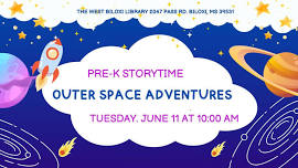 Pre-K Storytime: Adventures In Space