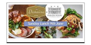 Sunday Lunch with Demaine Artisan at Parade House