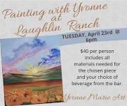 Painting with Yvonne at Laughlin Ranch