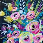 Paint Nite: Colorful Spring Bouquet