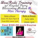 Usui Reiki Training at HIVE Therapy *See Dates