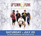 Summer Concert Series - Uptown Funk Bruno Mars Tribute