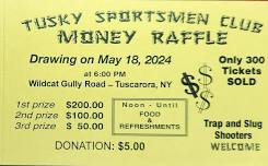 Tusky Spring Shoot/Money Raffle