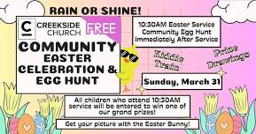 Easter Service & Community Egg Hunt @ Creekside