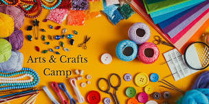 Creative Art & Crafts (K-2nd) June 10th-14th Monday-Friday 9am-12pm