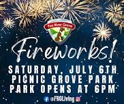 Fox River Grove Fireworks Display