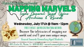 Mapping Marvels: Mapping Our World with Texas General Land Office (Elementary-aged Children))