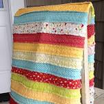 Jelly roll rag quilt 4 of 4