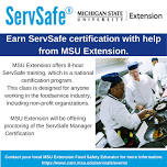 8-Hour ServSafe Manager Training and Certification Exam – Lenawee 14May2024