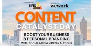 Content Catalyst Day: Social Media Content with AI & Marketing Strategies