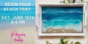 Resin Pour Beach Tray