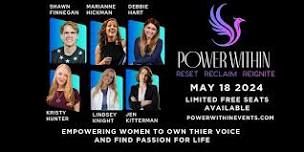 Power Within  Empowering Women to Reignite Their Passion for Life,