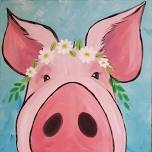 Oink Oink| Family Class | Paint Party | $30