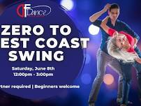 Zero to West Coast Swing Bootcamp