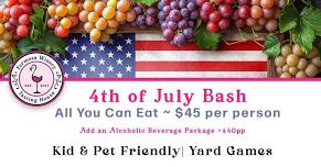 4th of July Bash | All You Can Eat