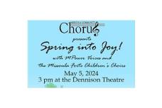 MISSOULA COMMUNITY CHORUS - Spring into Joy!