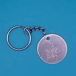 Metal Stamped Keychains