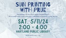 Sun Printing with Prue