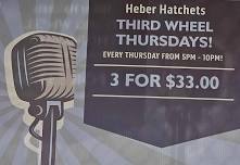 Heber Hatchets Third Wheel Thursdays!