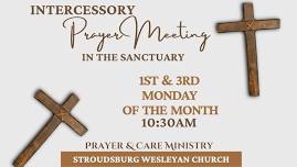 Intercessory Prayer Meeting