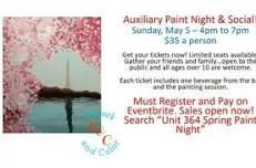 Paint Night and Social with American Legion Auxiliary Unit 364