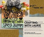 Crafting With Laurie - Spring Sign