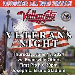 ValleyCats Veterans Night Out