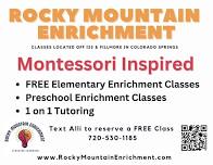 Rocky Mountain Enrichment May Tour