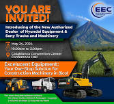 Excelucent Equipment: Your One-Stop Solution for Construction Machinery in Bicol